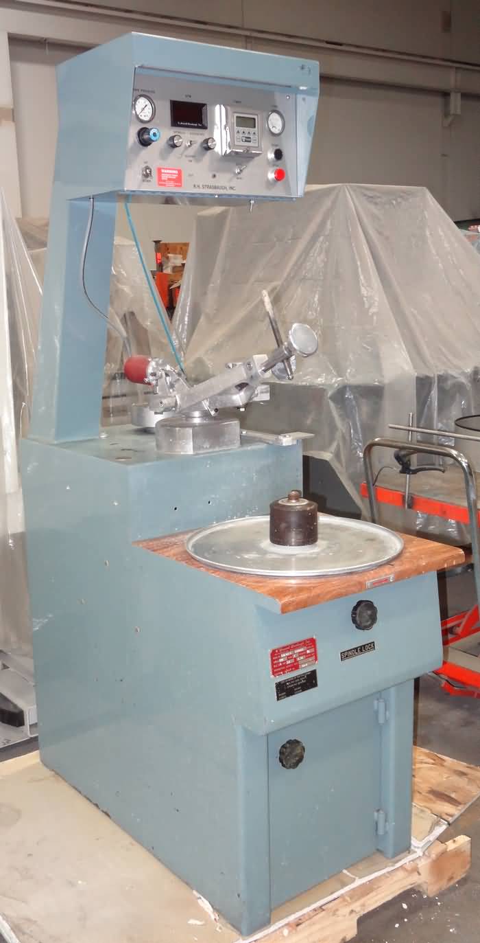 Strasbaugh 6DADC1 Single Spindle Optical Polisher